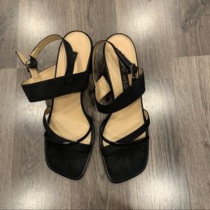Nine West strappy small heel sandal